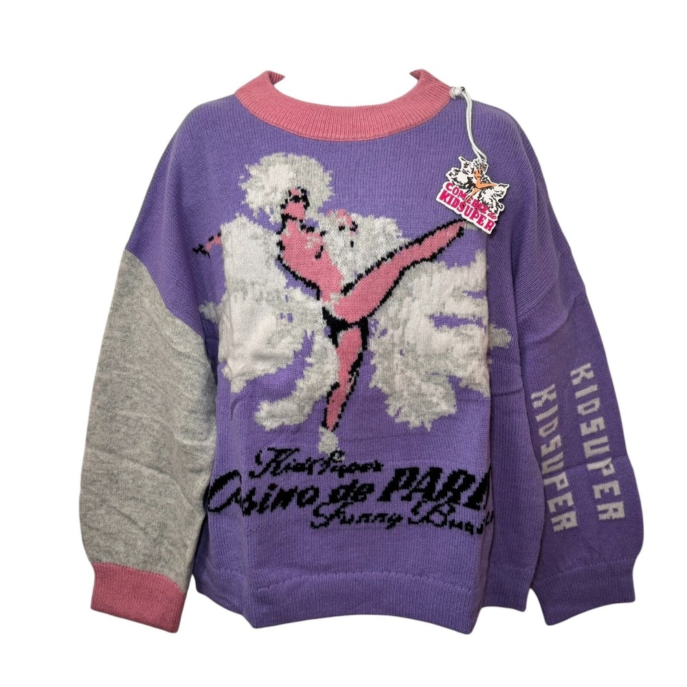 KidSuper Funny Business 2023 Sweater Mens size  XL Streetwear NWT